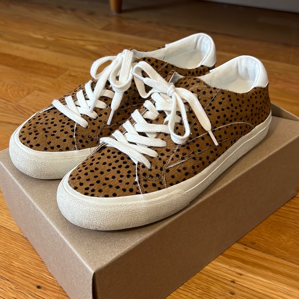 Madewell calf hair sneakers